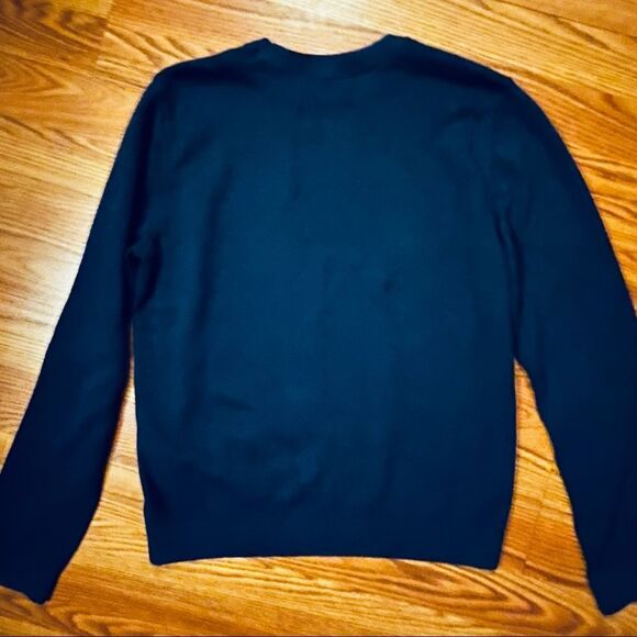abercrombie kids Boys Navy Blue Pullover Sweater Crew Neck Size Medium Soft - Picture 9 of 10